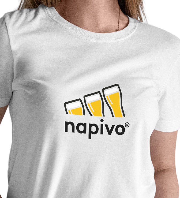 Dámské bílé tričko – Napivo
