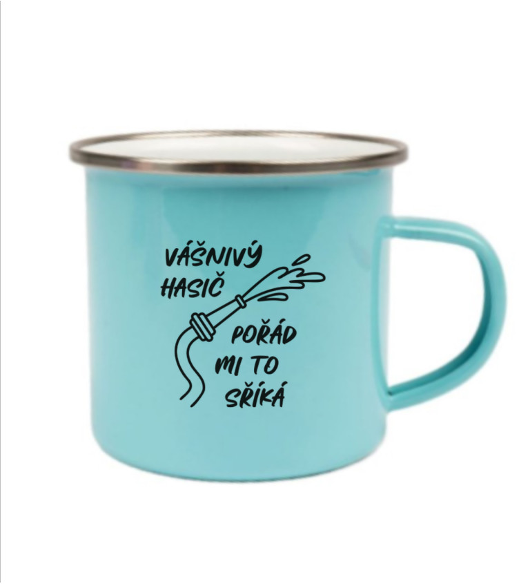 Modrý plecháček – Vášnivý hasič