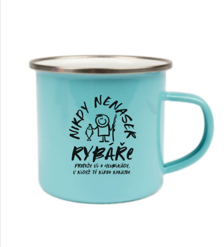 Modrý plecháček – Nikdy nenaser rybáře