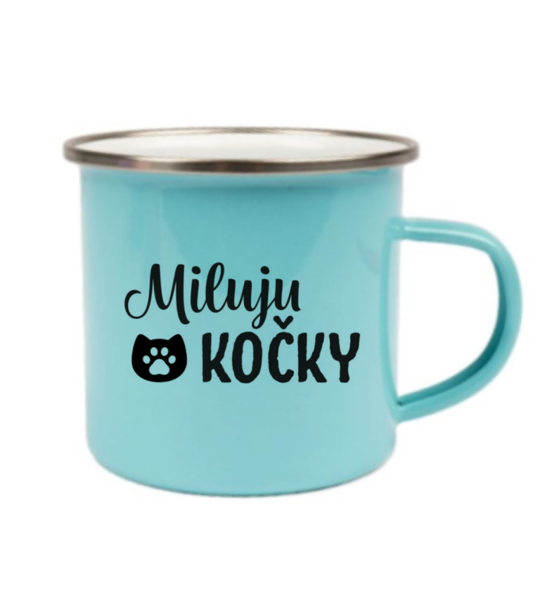 Modrý plecháček – Miluju kočky