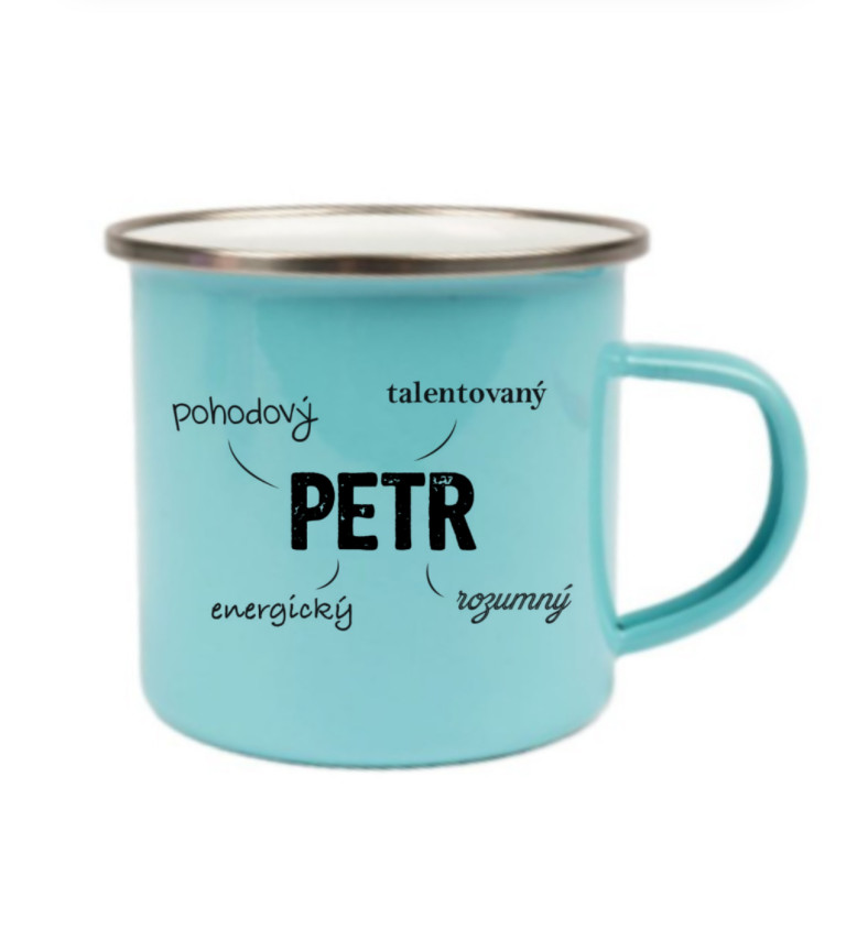 Modrý plecháček – Petr