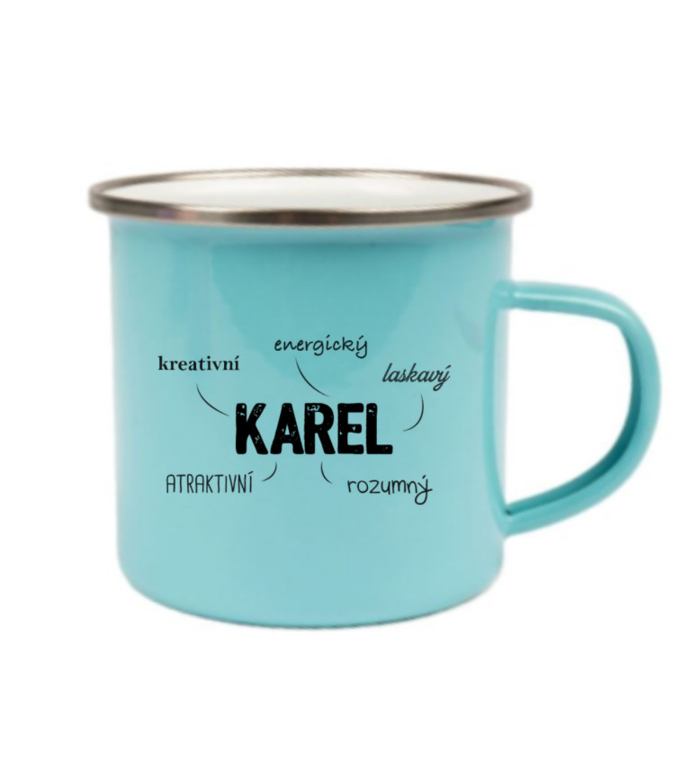 Modrý plecháček – Karel