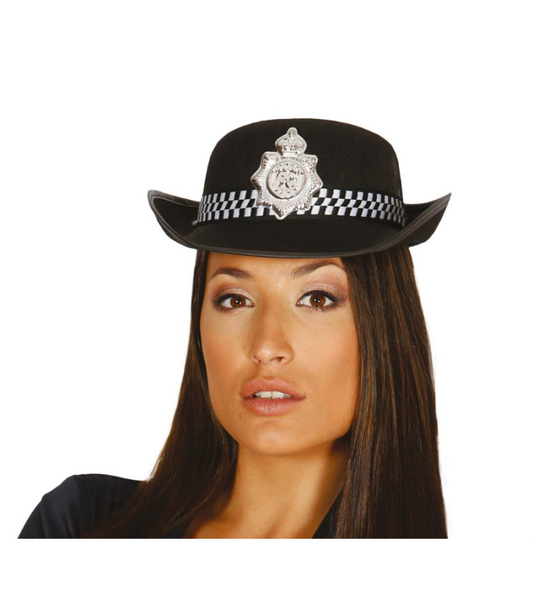 Filcový policajní klobouk