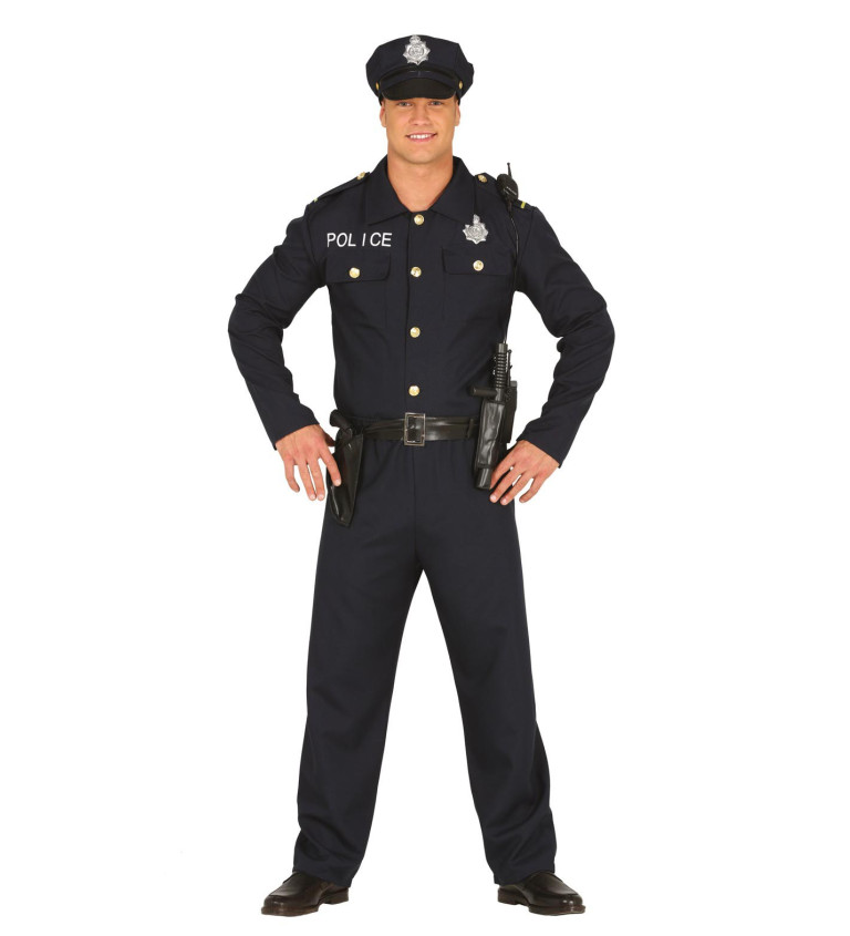 Pánský kostým – policejní důstojník
