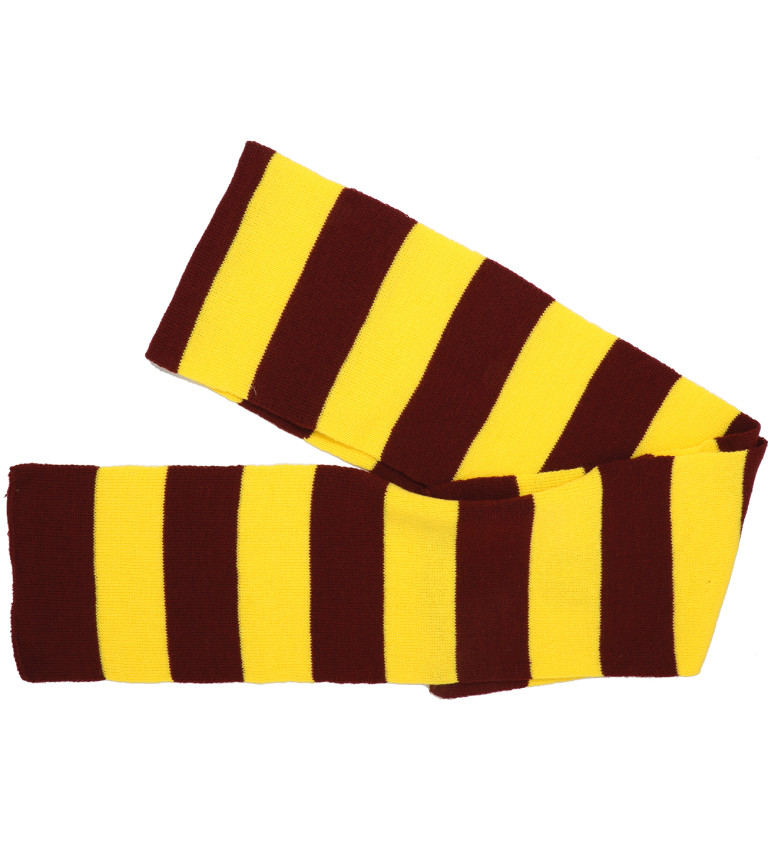 Pruhovaná šála – student magie