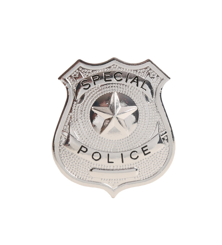 Policejní odznak – kovový