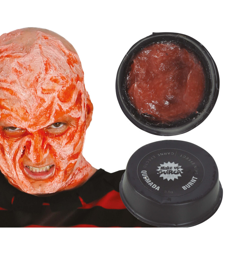 Make-up – efekt popálené kůže