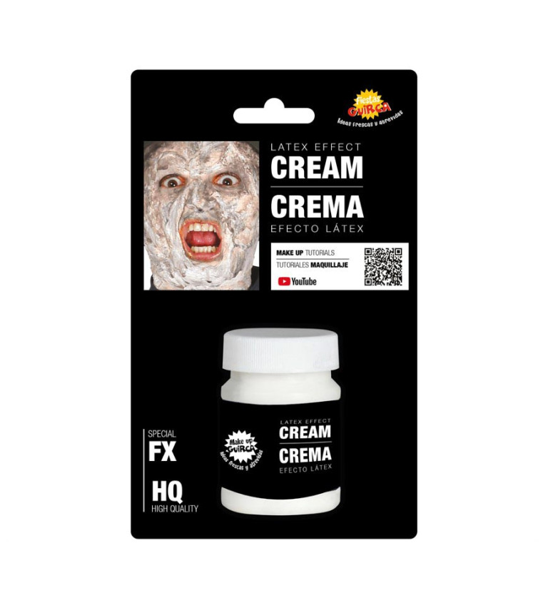Latexový make-up krém
