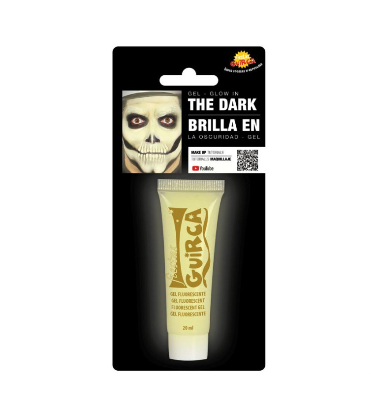 Make-up s fluorescenčním efektem
