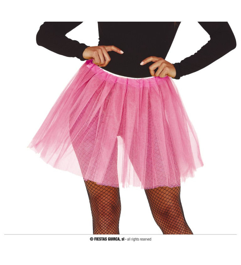 Tutu sukýnka – růžová, 40 cm