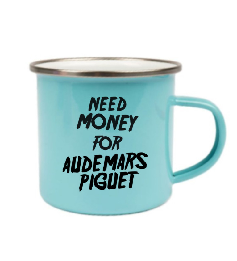 Modrý plecháček – Need money for Audemars
