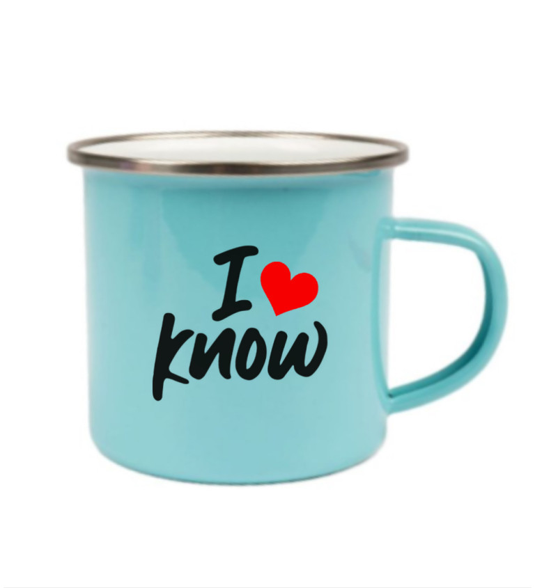 Modrý plecháček – Já vím