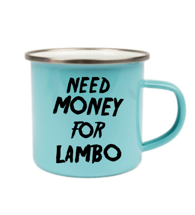 Modrý plecháček – Need money for Lambo