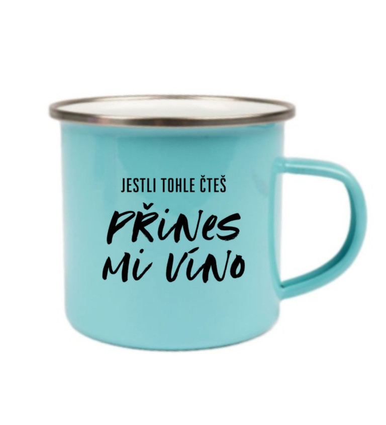 Modrý plecháček – Přines mi víno