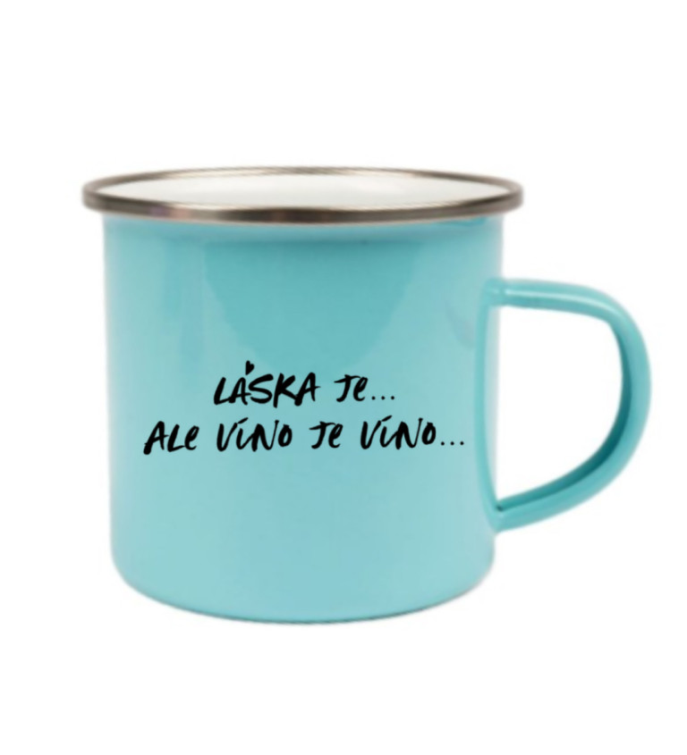 Modrý plecháček – Víno je víno