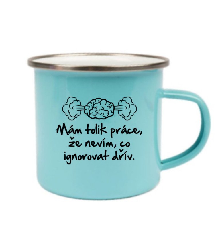 Modrý plecháček – Mám tolik práce, že nevím co ignorovat dřív