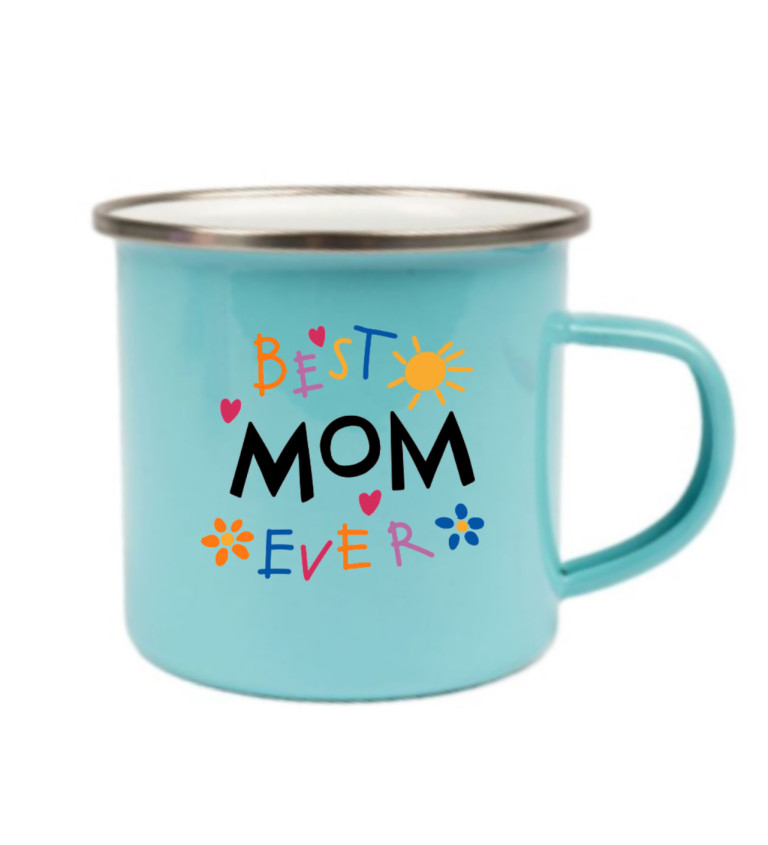 Modrý plecháček – Best mom ever