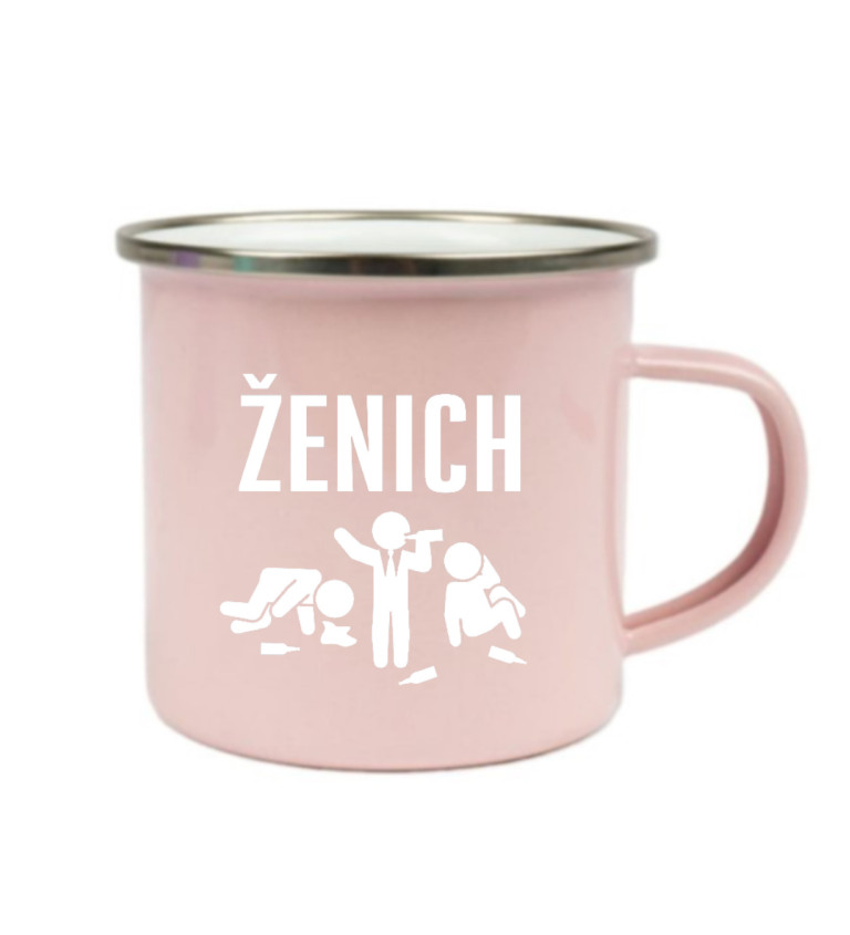 Růžový plecháček – Ženich alkohol