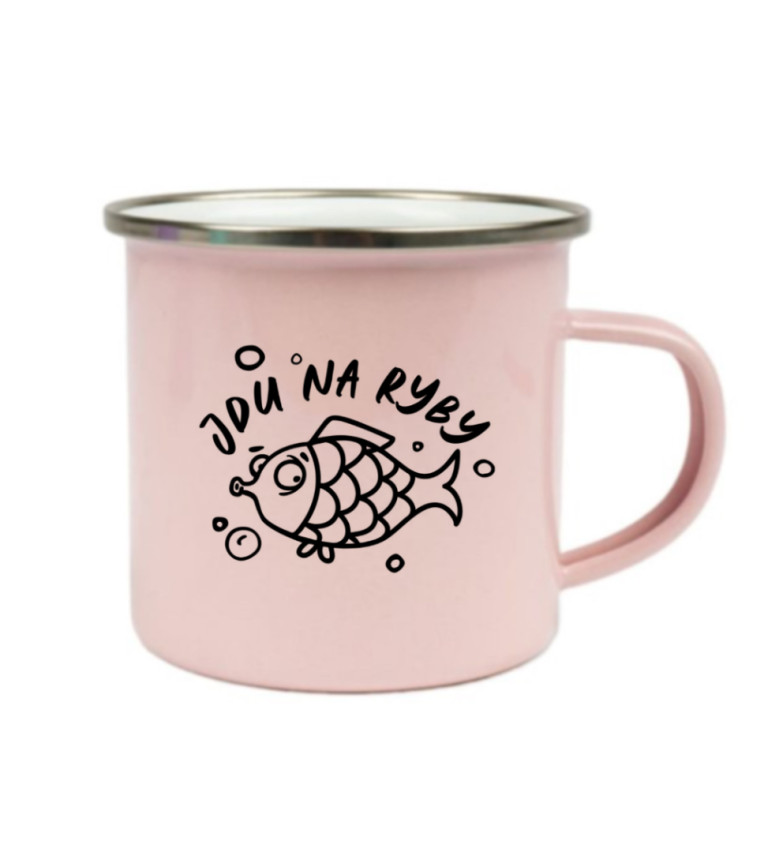 Růžový plecháček – Jdu na ryby