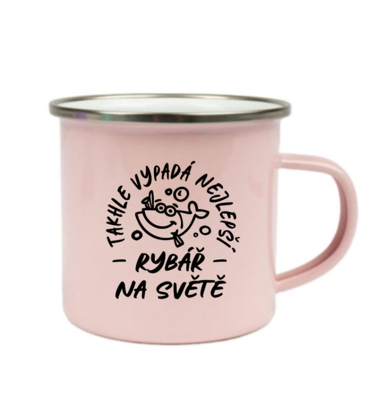 Růžový plecháček – Takhle vypadá nejlepší rybář na světě