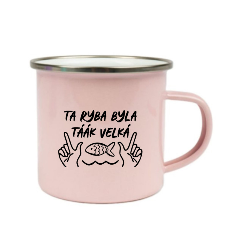 Růžový plecháček – Ta ryba byla tááák velká