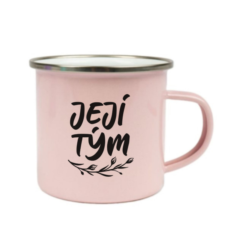 Růžový plecháček – Její tým