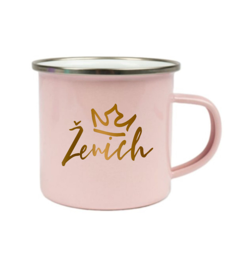 Růžový plecháček – Ženich koruna