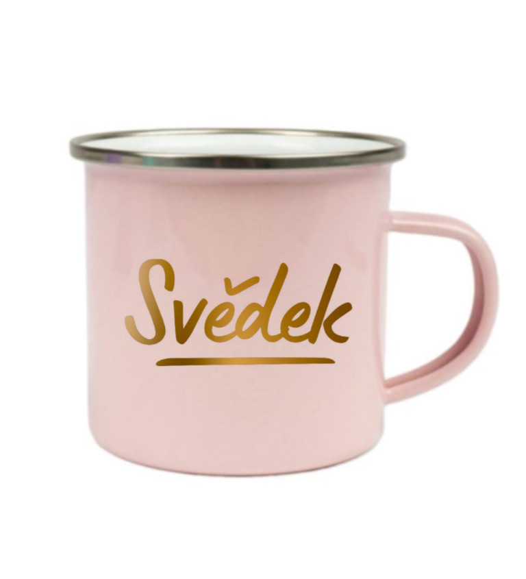 Růžový plecháček – Svědek