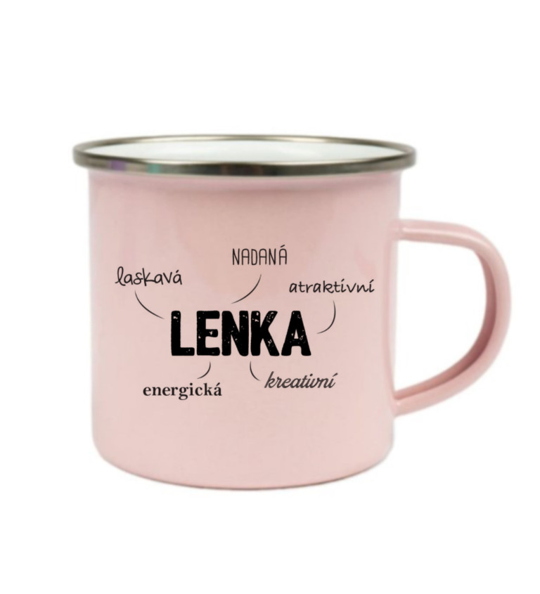 Růžový plecháček – Lenka