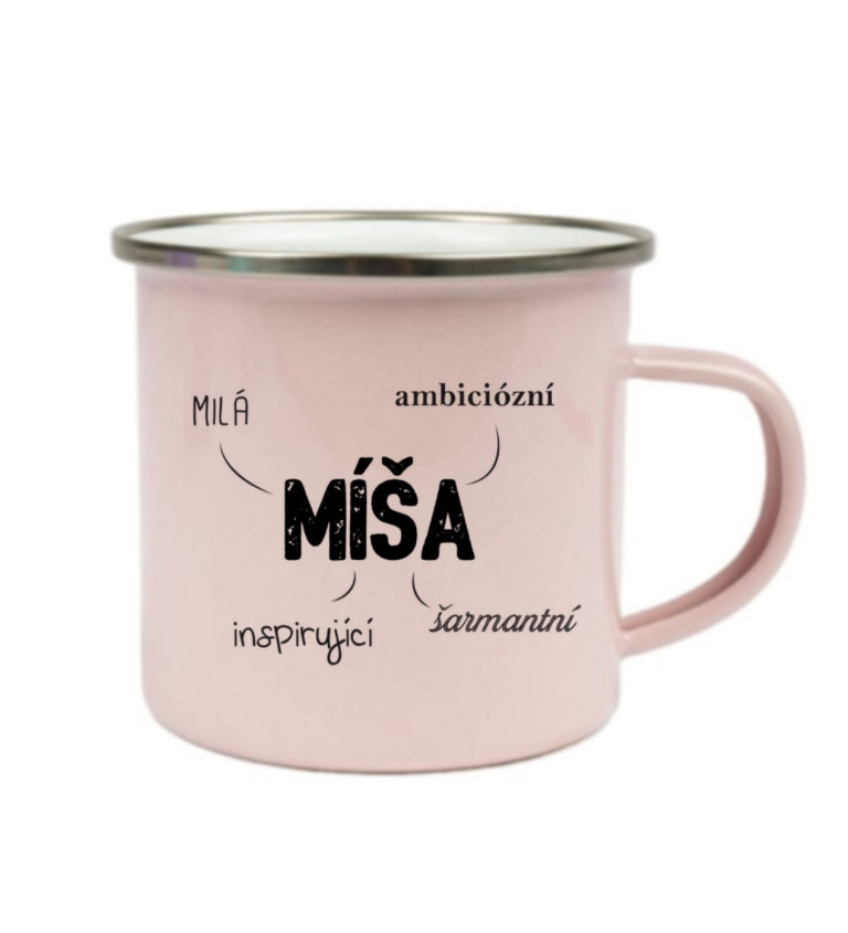 Růžový plecháček – Míša