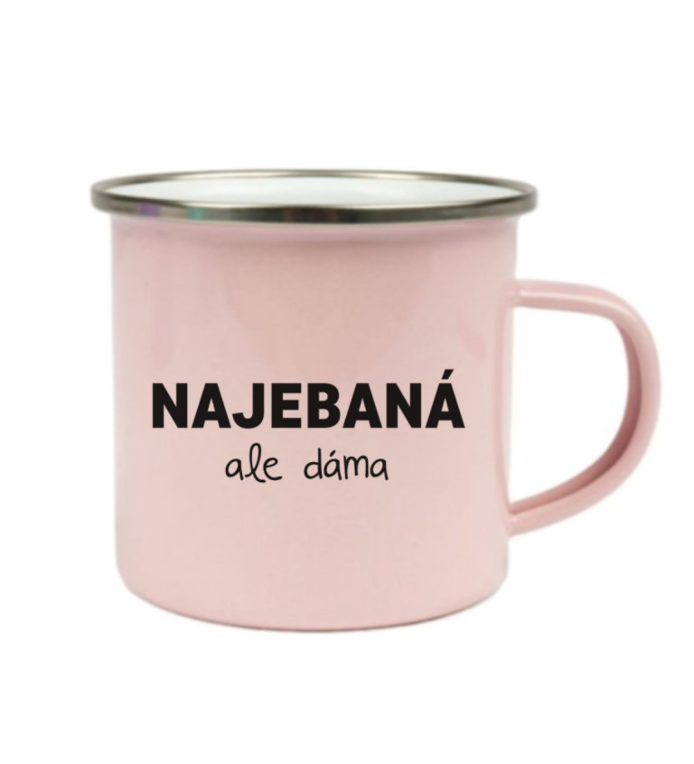 Růžový plecháček – Najebaná, ale dáma