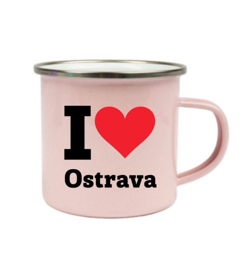 Růžový plecháček – I love Ostrava