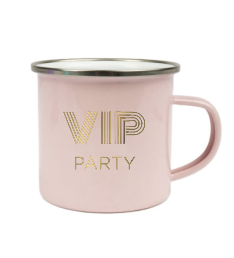 Růžový plecháček – VIP party