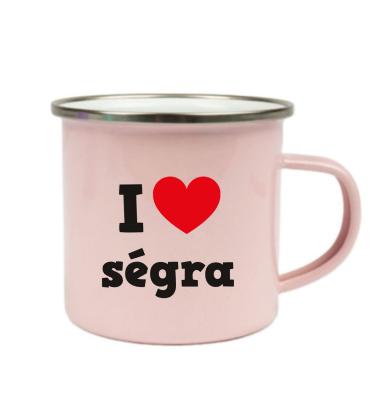 Růžový plecháček – I love ségra
