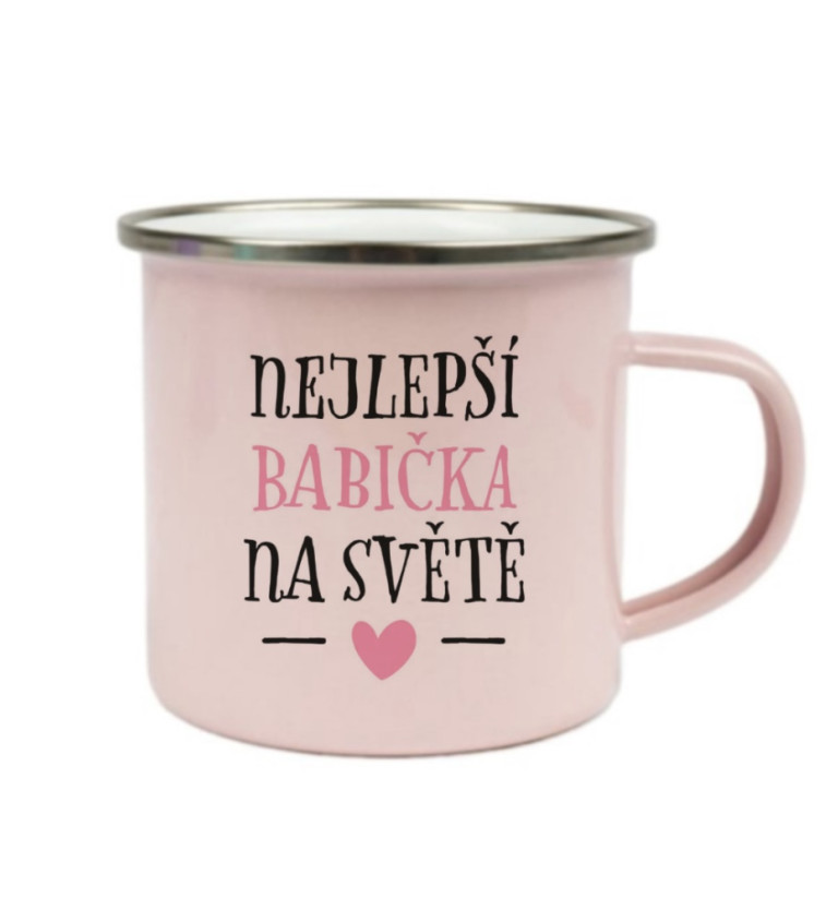 Růžový plecháček – Nejlepší babička na světě