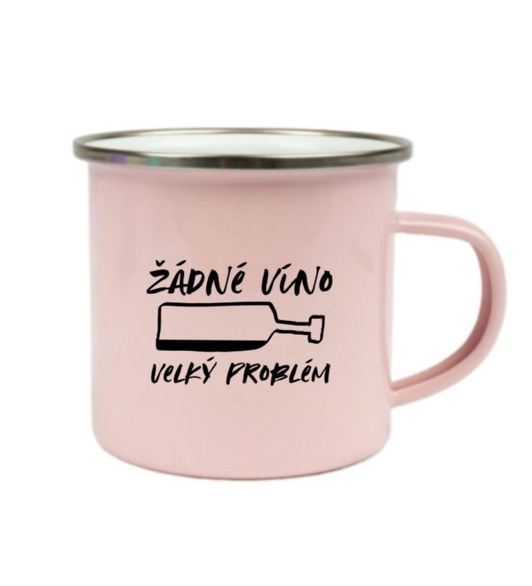 Růžový plecháček – Žádné víno, velký problém