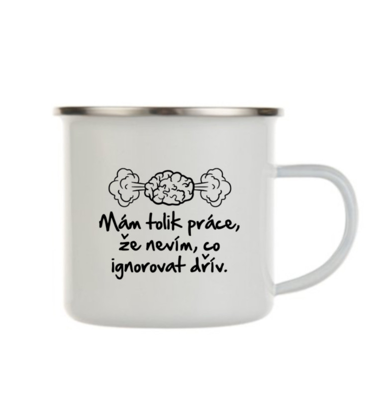 Plecháček bílý – Mám tolik práce, že nevím co ignorovat dřív