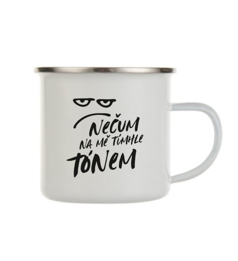 Plecháček bílý – Nečum na mě tímhle tónem