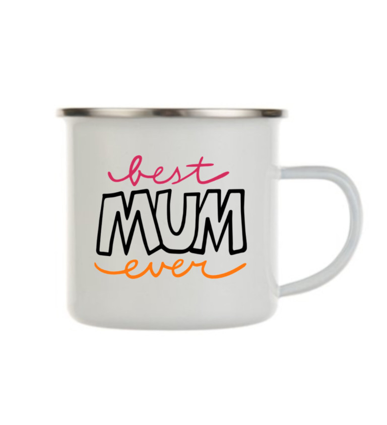 Plecháček bílý – Best mum ever