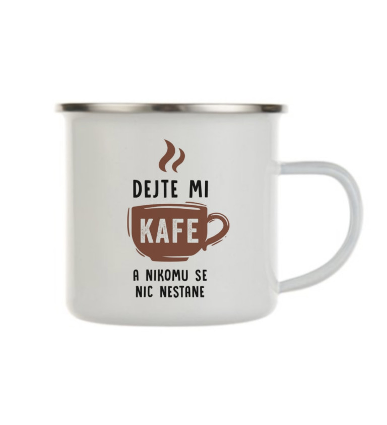 Plecháček bílý – Dejte mi kafe a nikomu se nic nestane