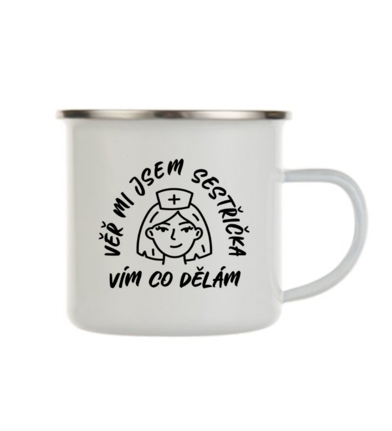 Bílý plecháček – Věř, jsem setřička, vím co dělám