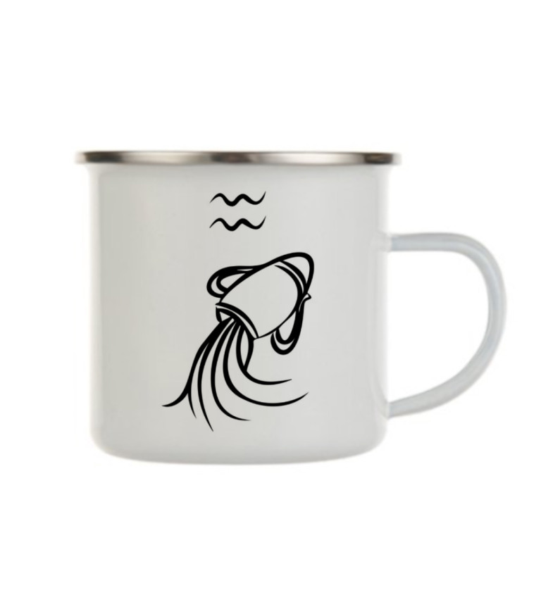 Bílý plecháček – Znamení Vodnář