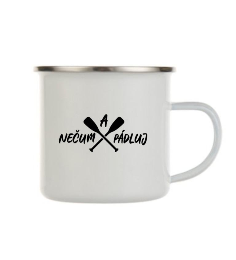 Bílý plecháček – Nečum a pádluj