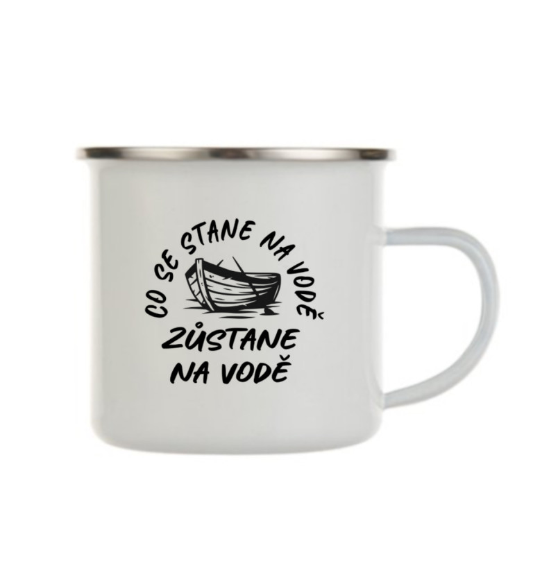 Bílý plecháček – Co se stane na vodě, zůstane na vodě