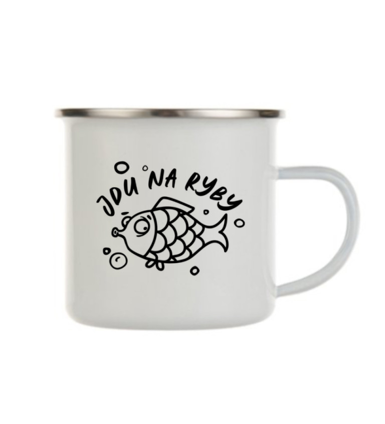 Bílý plecháček – Jdu na ryby