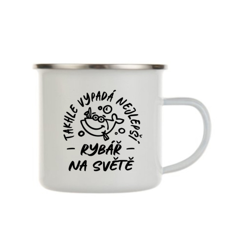 Bílý plecháček – Takhle vypadá nejlepší rybář na světě