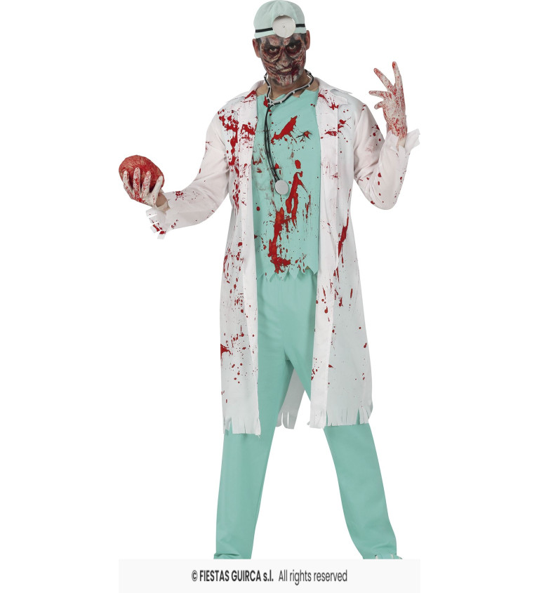 Kostým muže – zombie lékař