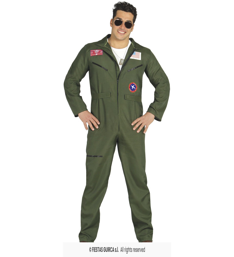 Pilot stíhačky – pánský kostým