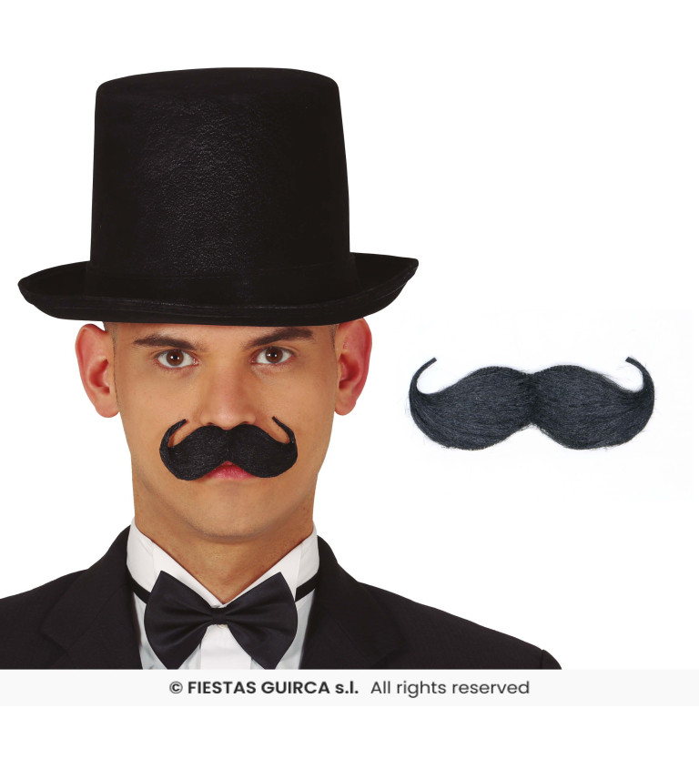 Knír anglický – černý