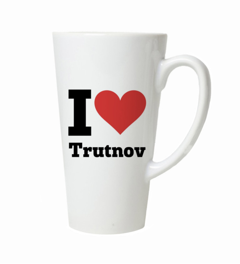 Hrnek na latte – I love Trutnov